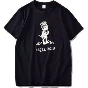 Men’s lil peep ‘Hellboy’ Black shirt Tee